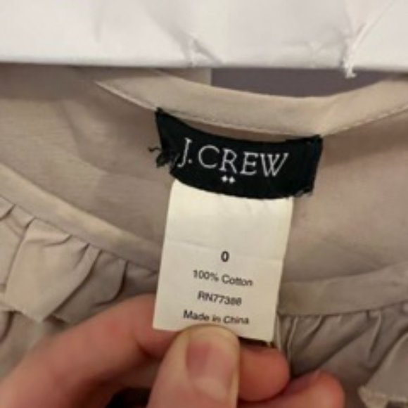 J Crew ruffled dress - Picture 3 of 3